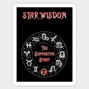 Star wisdom: Cancer Sticker